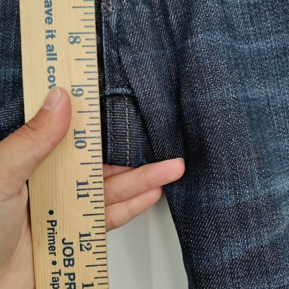 Lucky Brand Original Straight Denim Jeans Mid-Rise Stretch Dark Wash 30 x 30 Men - Picture 6 of 14